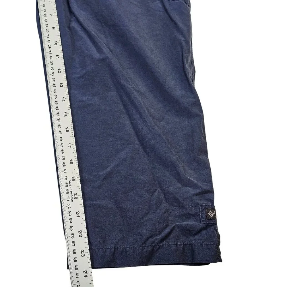 Columbia Women's Cargo Capri Pants - Navy - Size L - Picture 3 of 9